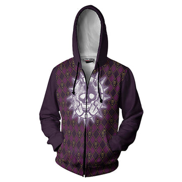 La Extraña Aventura de JoJo JoJo's Bizarre Adventure KILLER QUEEN Sudadera con Cremallera para Adultos Unisex